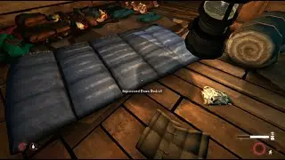 THE LONG DARK: Improvised down bedroll