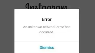 how to fix an unknown network error has occurred instagram problem| instagram id login problem solve
