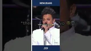 difference react watching newjeans and jyp #shorts