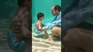 POOL TRICKS! Dad Teaches Son - ‘Bottom Dwellers’?! 