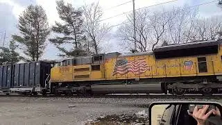 Union Pacific SD70ACe's hauling CSX M434 
