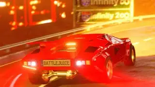 Midnight madness V2 - Blender animation loop ( music by Battlejuice )