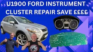 FORD U1900 FIXED! Don’t Waste £££ on Replacement Clocks – Save Thousands With This DIY Repair! #ford