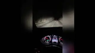 Работа фар Mercedes GLC Intelligent Light System с опцией IHC+, автодальний свет