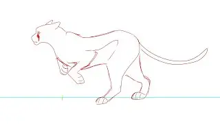 Cheetah Run Cycle by Chloe SOUDAT Lucien PIERROT Nina MAURENT