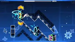 My part on Cygnus (Collab) | Geometry Dash