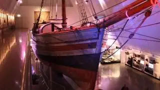 The Polar Ship Gjøa at the Fram Museum Bygdøy Oslo Norway