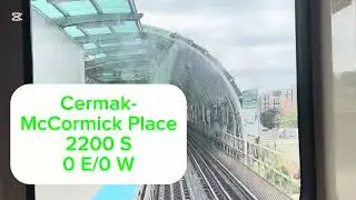 CTA Green Line Trip Harlem/Lake to Garfield Part 2 (Adams/Wabash to Garfield)
