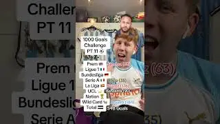 1000 Goals Challenge ⚽️⚽️ - Part 11 