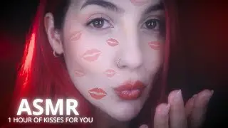 ASMR ✨1 hour✨Do u like kisses? (no talking)