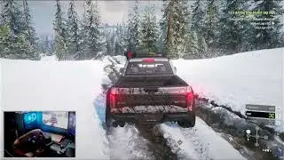 Snowrunner with PXN-V10 (Force Feedback Steering Wheel).