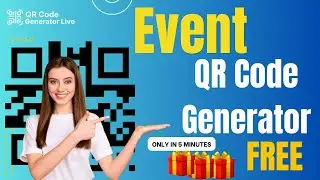 Event QR Code Generator | QR Code Generator Live