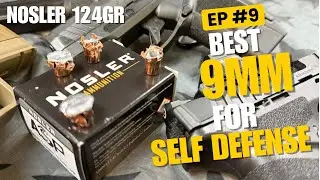 Is The Nosler 124Gr JHP the best all-around 9mm? Ballistic Gel test from 4 different Barrel Lengths