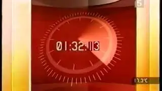 (Реконструкция) Часы Пятый Канал (01.04.2004-31.07.2006) (Оригинал)