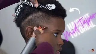 HAIRCUT TUTORIAL: MID-TAPER ON FRO!!