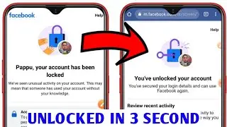 🔴LIVE | Facebook Locked Account Recover | Locked Facebook Ko Unlocked Kaise Kare 2021