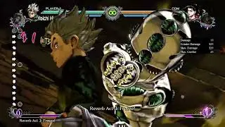 JOJO ASBR - Koichi combos mini guide with patterns.