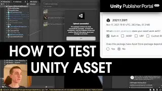 How to Test Unity Asset Before Publishing in Unity Asset Store: Example with 