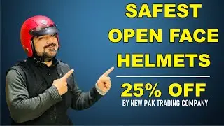 Retro Style Helmets & New Accessories by New Pak Trading Company Rawalpindi