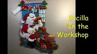 The Making of Bucilla Felt Stocking Kit, 