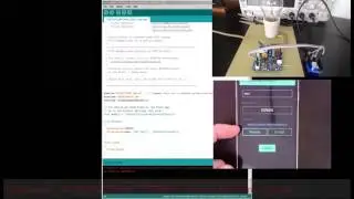 Blynk example - Arduino IDE - MPDMv4 AC MAINS Dimmer - ESP8266