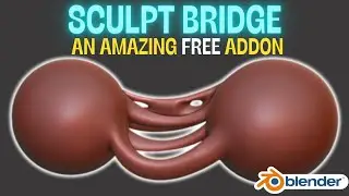 The Sculpt Bridge Tool for Blender