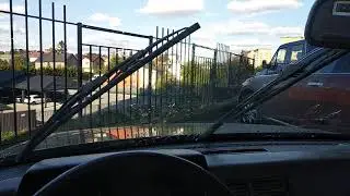 Mitsubishi Galant 5 (E15A) Работа дворников до переборки механизма