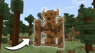 Minecraft | статуя викинга