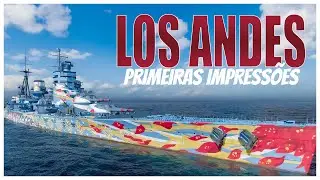 LOS ANDES, primeiras impressões encouraçados panamericano T9!