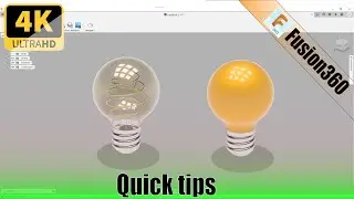 Use Coil , Surface and Pipe in Fusion 360 to make a LightBulb