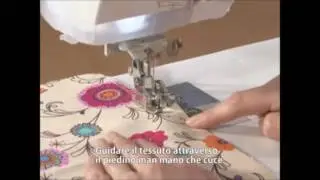 Piedino taglia e cuci Brother
