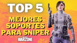 ¿Cuál es la mejor arma secundaria? TOP 5 MEJOR SOPORTE para SNIPER WARZONE