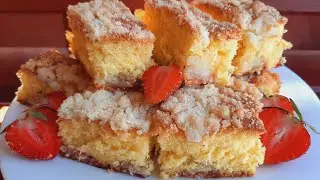 ПИРІГ з полуницею та штрейзелем