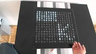 Word Clock - Automatic Brightness