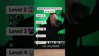 Which Brazilian Phonk level are you?😱 #phonk #фонк #music