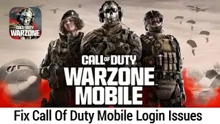 How To Fix Warzone Mobile Login Problem | how to fix warzone mobile error
