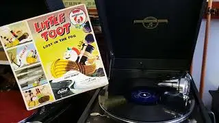Little Toot Lost In The Fog. 78rpm Gramophone Phonograph Record 