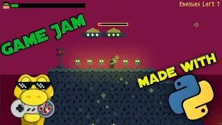 I went in Pygame Summer Jam ! || python gamedev || Game Jam
