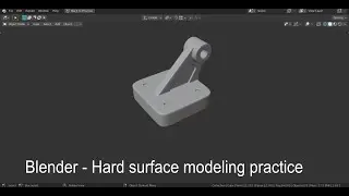 Blender - Hardsurface modeling practice #29