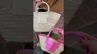 JACQUEMUS Le panier Soli | обзор и сравнение размеров 