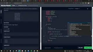 How to Solve HackerRank Printing Pattern Using Loops in C