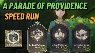 In Truth's Steps SPEED RUN! All Answers | Genshin Impact