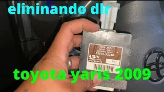 Cómo eliminar DRl TOYOTA YARIS 2009
