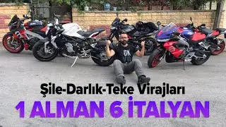 Şile-Darlık-Teke Virajları | 1 ALMAN 6 İTALYAN