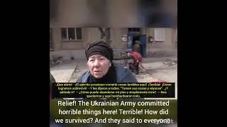 People of Mariupol give their testimony's -3 ENG Sub