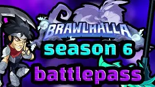 The New Brawlhalla Battle pass(season 6, 2022)