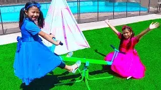 Thank You Song | Wendy & Jannie Pretend Play Nursery Rhymes and Kids Songs