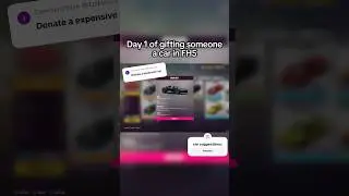 Day 1 of gifting someone a car in Forza Horizon 5 #shorts #gaming #forzahorizon5
