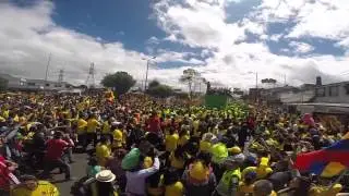 bienvenida  seleccion Colombia