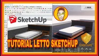 Sketchup bed\letto TUTORIAL
